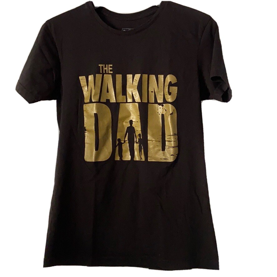 Tee Mens The Walking Dad T-Shirt Sz M