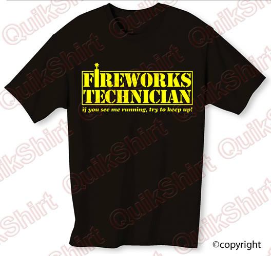 Fireworks Tech T-Shirt Fourth Of July Fireworks 4th Holiday New Years Original