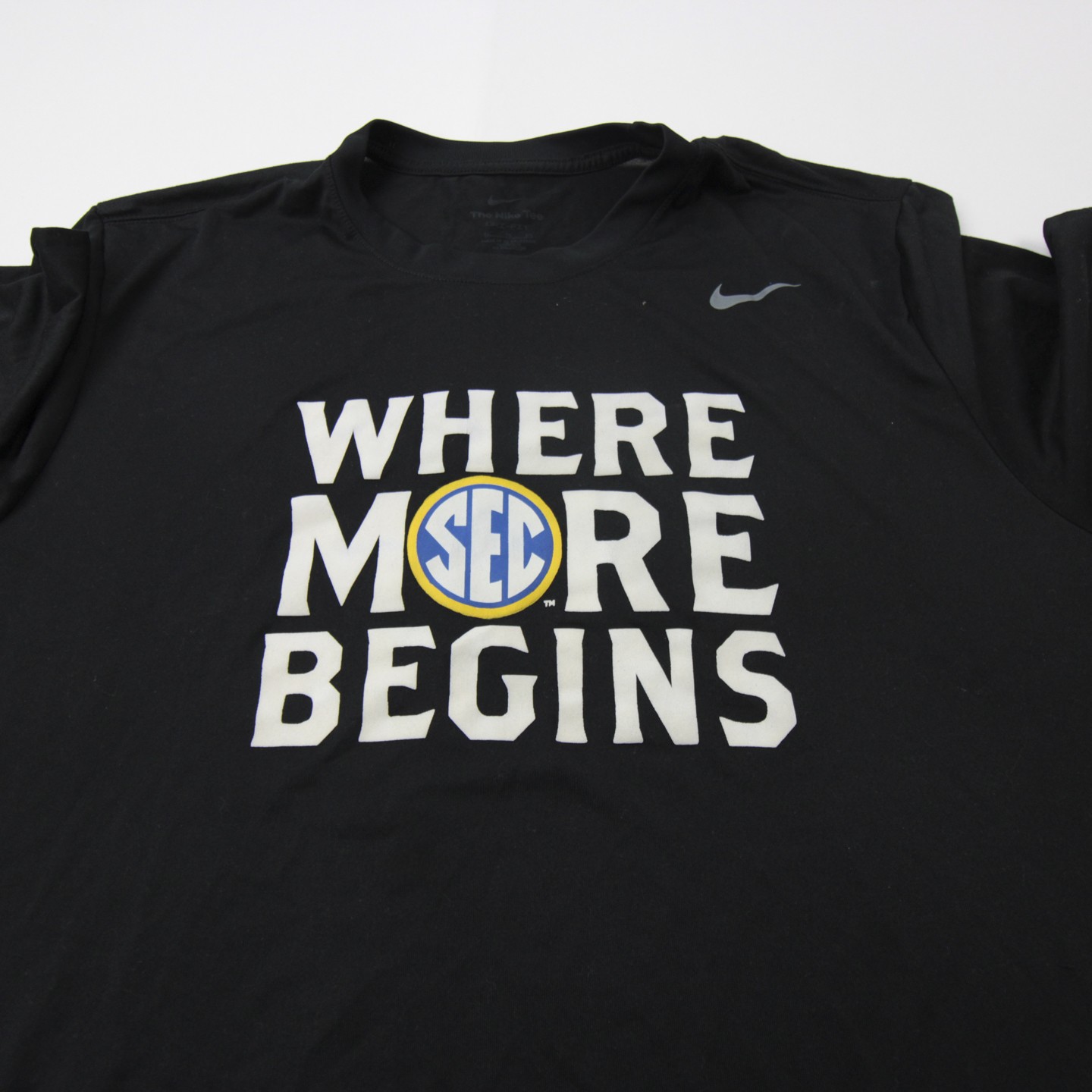 Nike Dri-Fit Short Sleeve Shirt Men’s Black Used XL