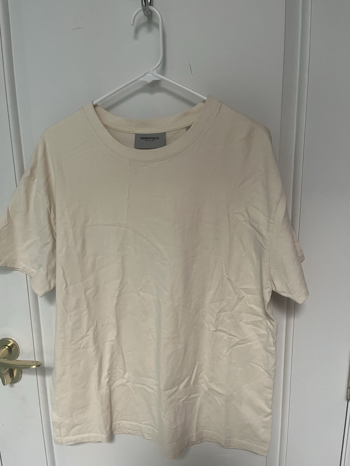 Essentials Men’s Cream T-shirt