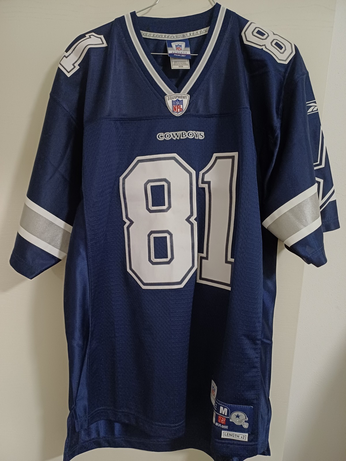Dallas Cowboys Owens #81 Reebok Football T-Shirt NFL