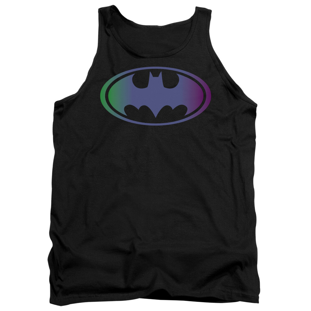 Batman Gradient Bat Logo Licensed Adult T-Shirt