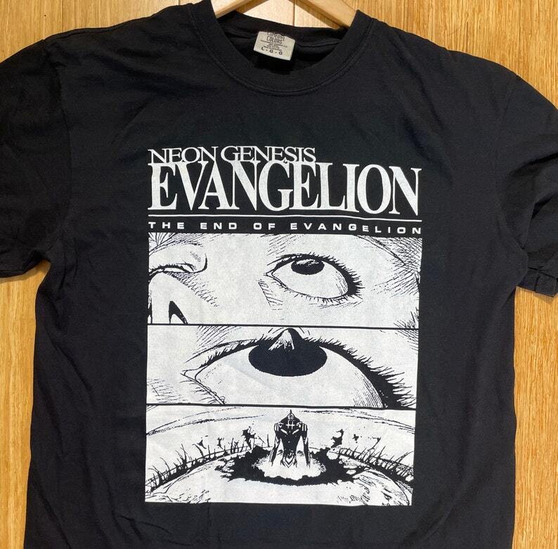 Neon Genesis Evangelion End of Eva Eye Shirt classic style S-5XL QT1608