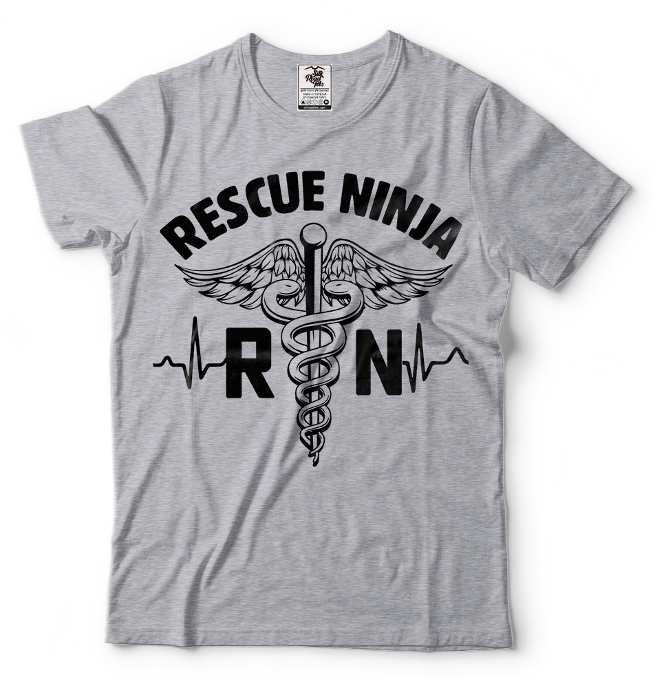 RN Nurse T-shirt Registered Nurse Medical T-shirt Gift for Wife Girlfriend Tee
