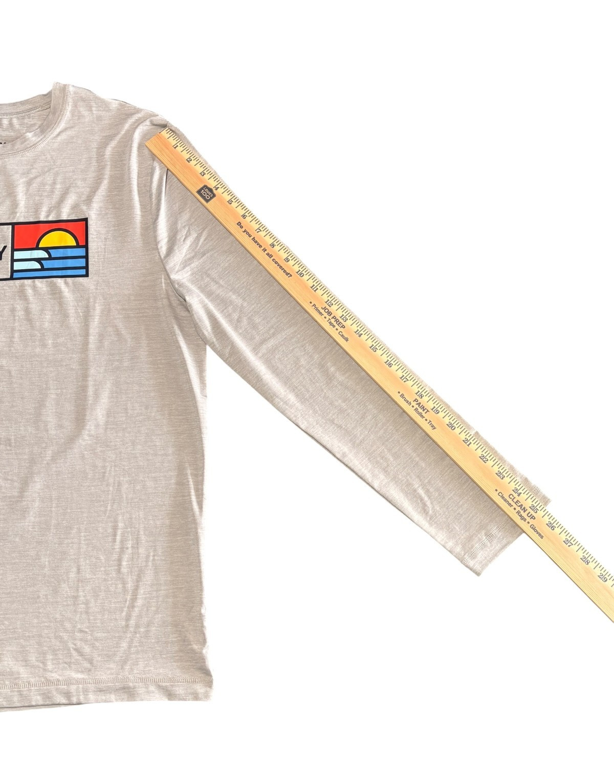 Hurley Long Sleeve Graphic Lightweight Cool Stretch Logo Tagless Men Medium NWOT