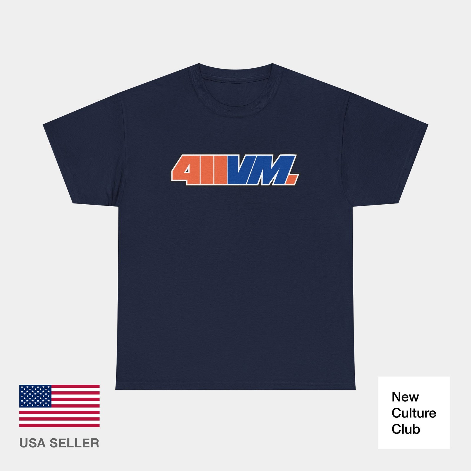 411 Video Magazine 411VM Orange Skateboard TransWorld 1993 Various T Shirt Print