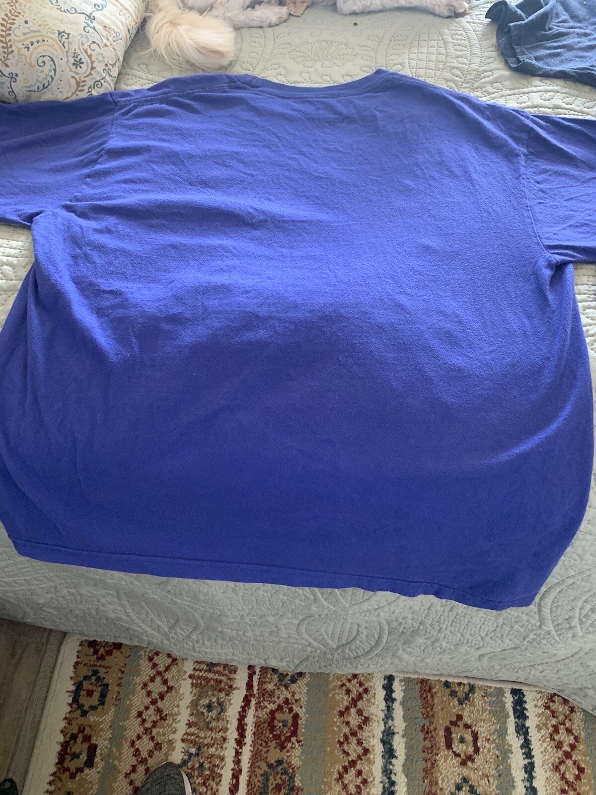 Tupac 29598 Men’s Purple “Me Against The World” Graphic Tee On 2Pac Label Sz L