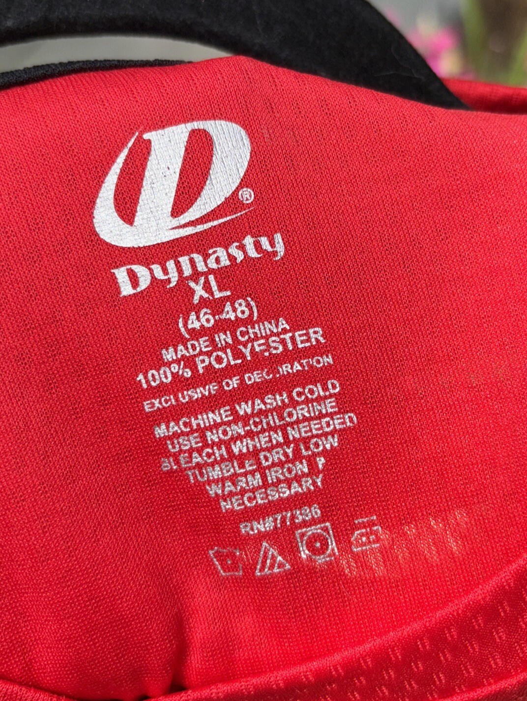 Vintage Dynasty Cincinnati Reds Baseball Mens Size XL 46-48 Shirt Red Tee Tshirt