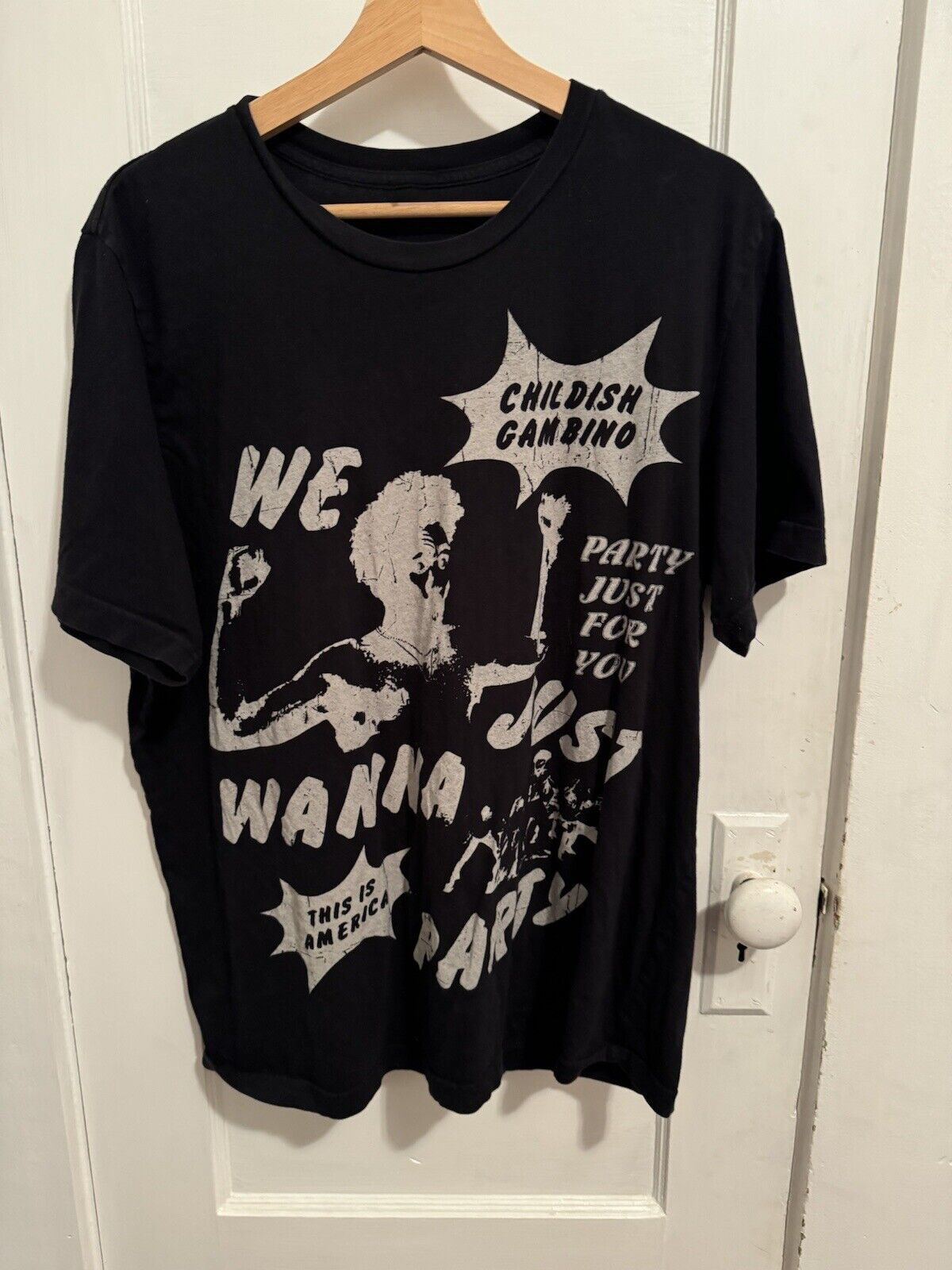 Childish Gambino Donald Glover This is America Tour Unisex Shirt All Size BT068