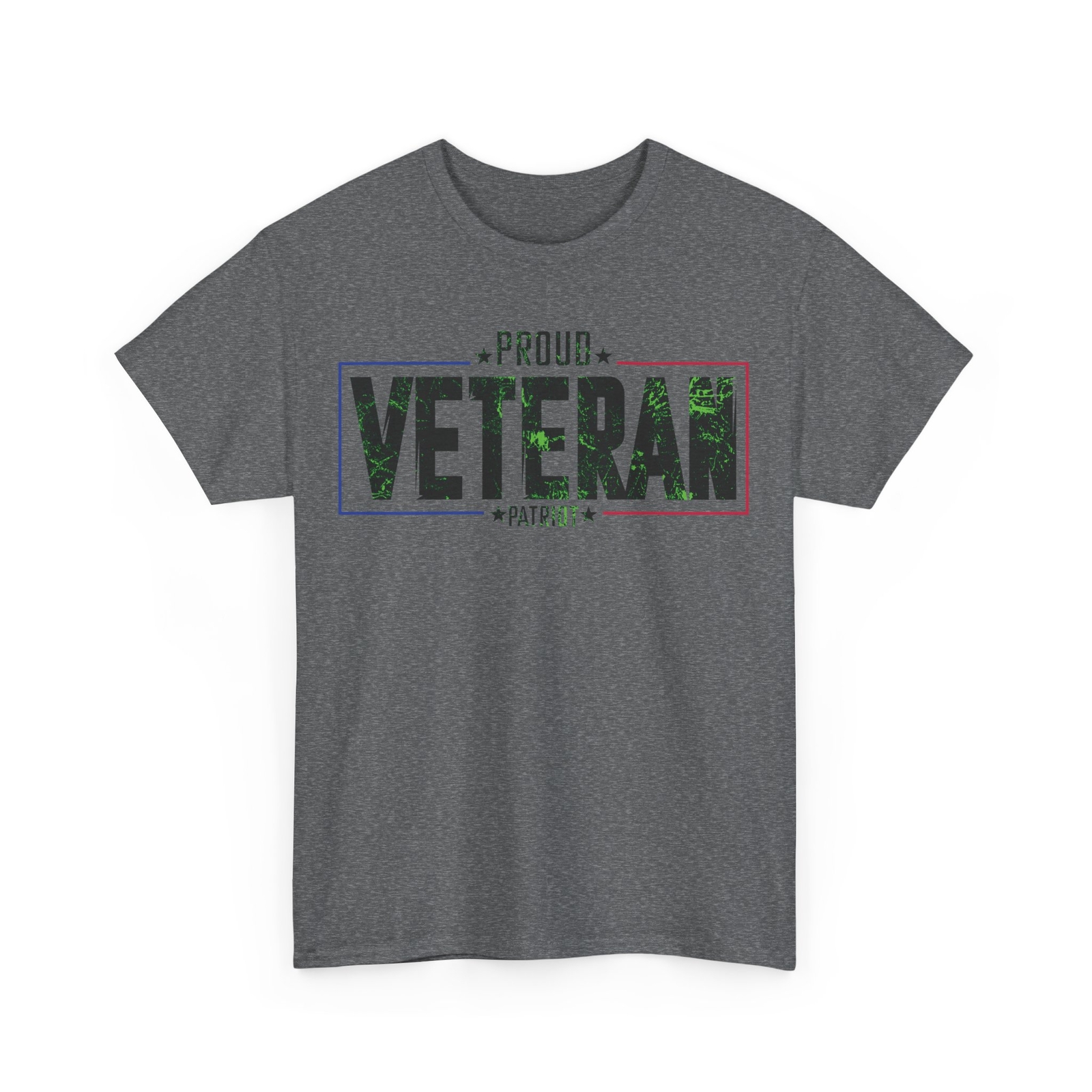 PROUD VETERAN-PATRIOT DAY-Unisex Heavy Cotton Tee for men&women Multisize