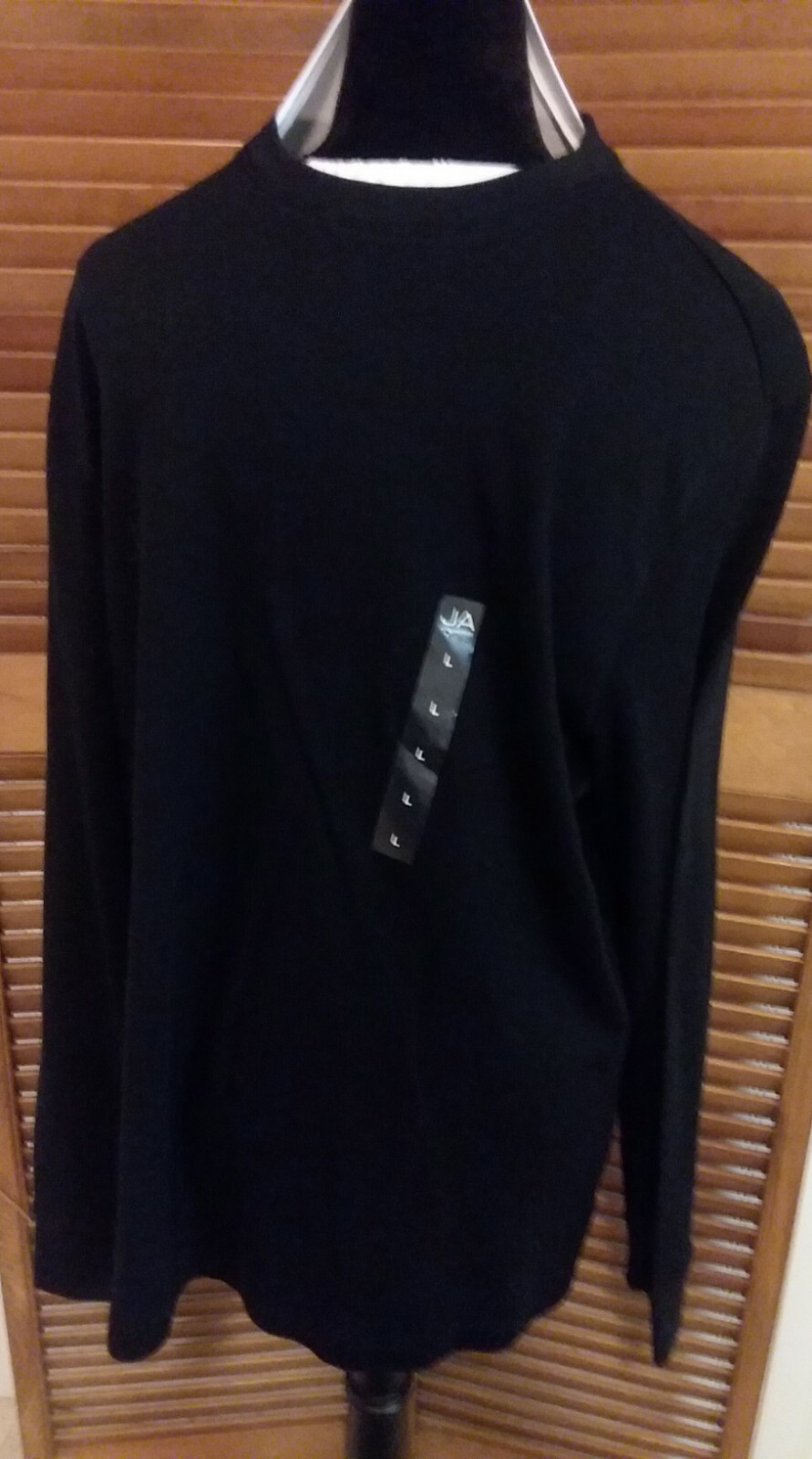 John Ashford T-shirt Black L/S