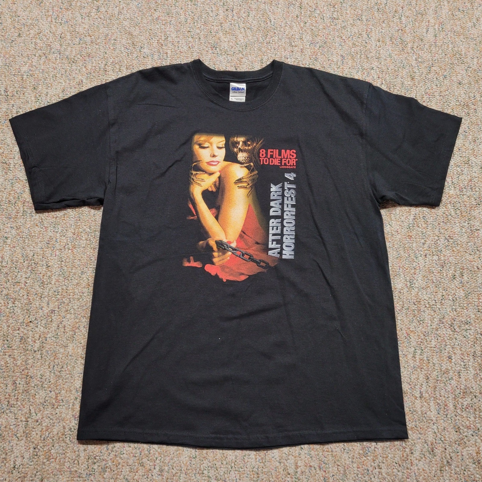 After Dark Horrorfest Shirt XL Lionsgate Horror Fest Shirt Movie Promo USA
