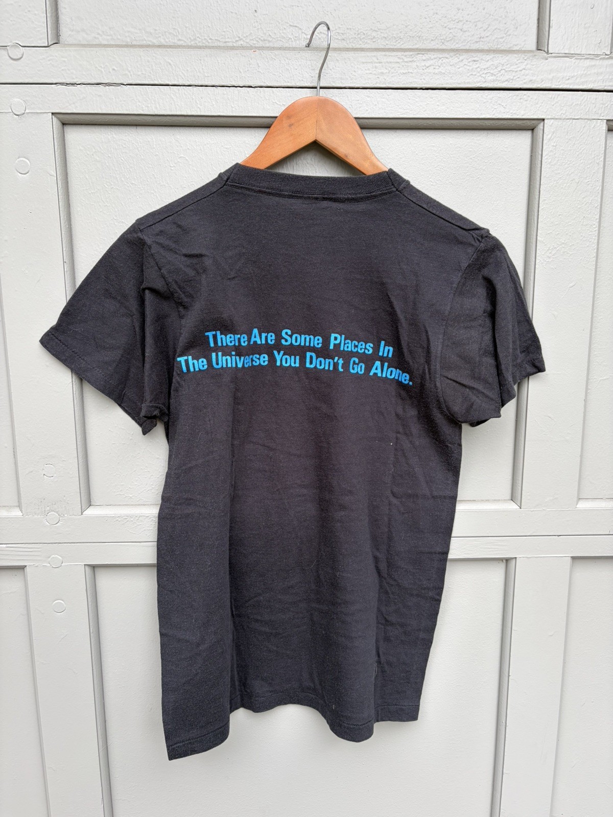 Vintage Aliens 1986 Movie Promo T Shirt Dark Navy Size Small