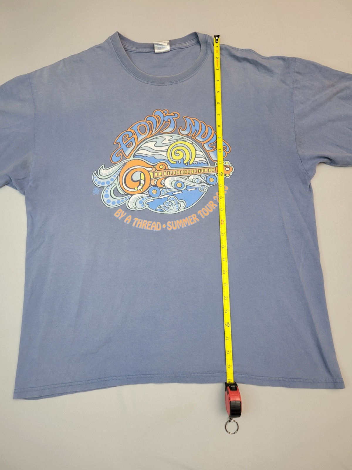 Govt Mule Vintage T-Shirt By A Thread Summer 2010 Tour Size XL