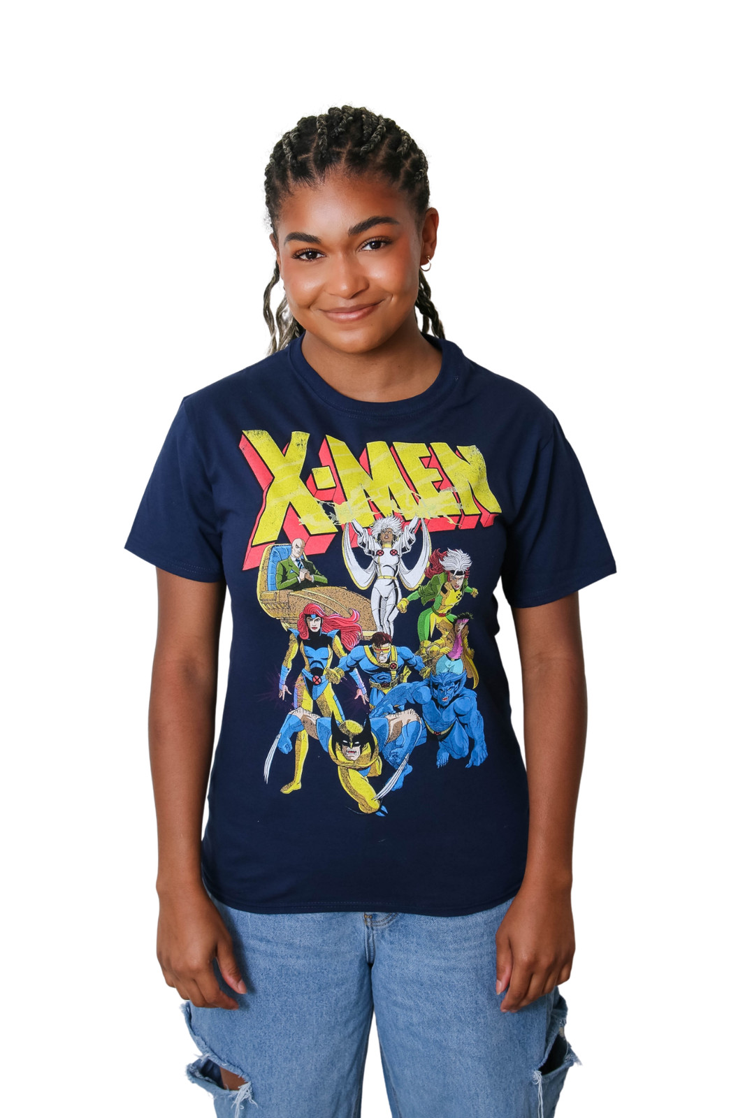 X-Men Animated Series 90’s Team Marvel Comics Officially Licensed Adult T-Shirt