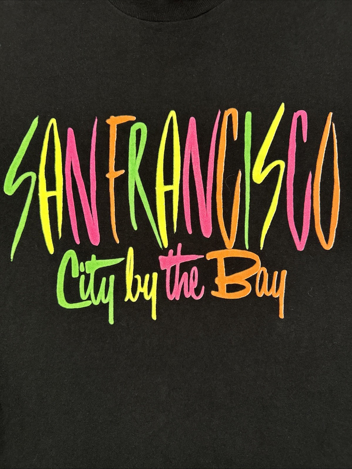 San Francisco City By The Bay Vintage Single Stitch Made in USA Tee XXXL 3XL