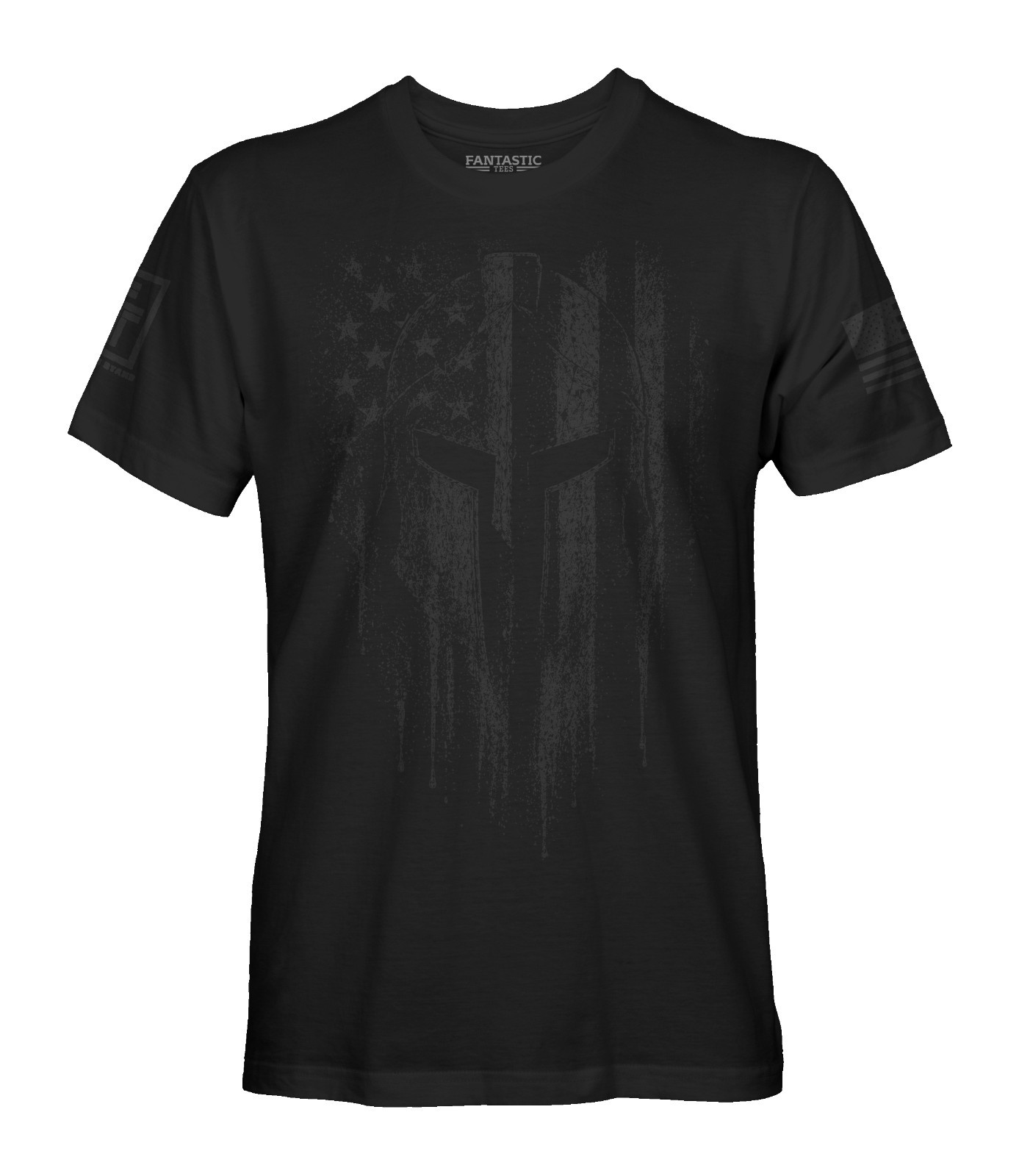 American Warrior Spartan Men’s Stealth T-Shirt