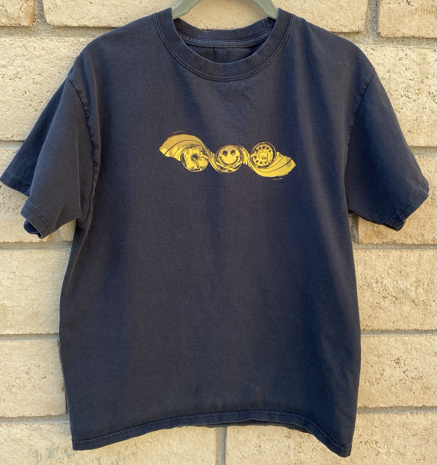 Defcon 19 Fabulous Las Vegas T Shirt Front Back Graphics Worn Has A Fade Size M