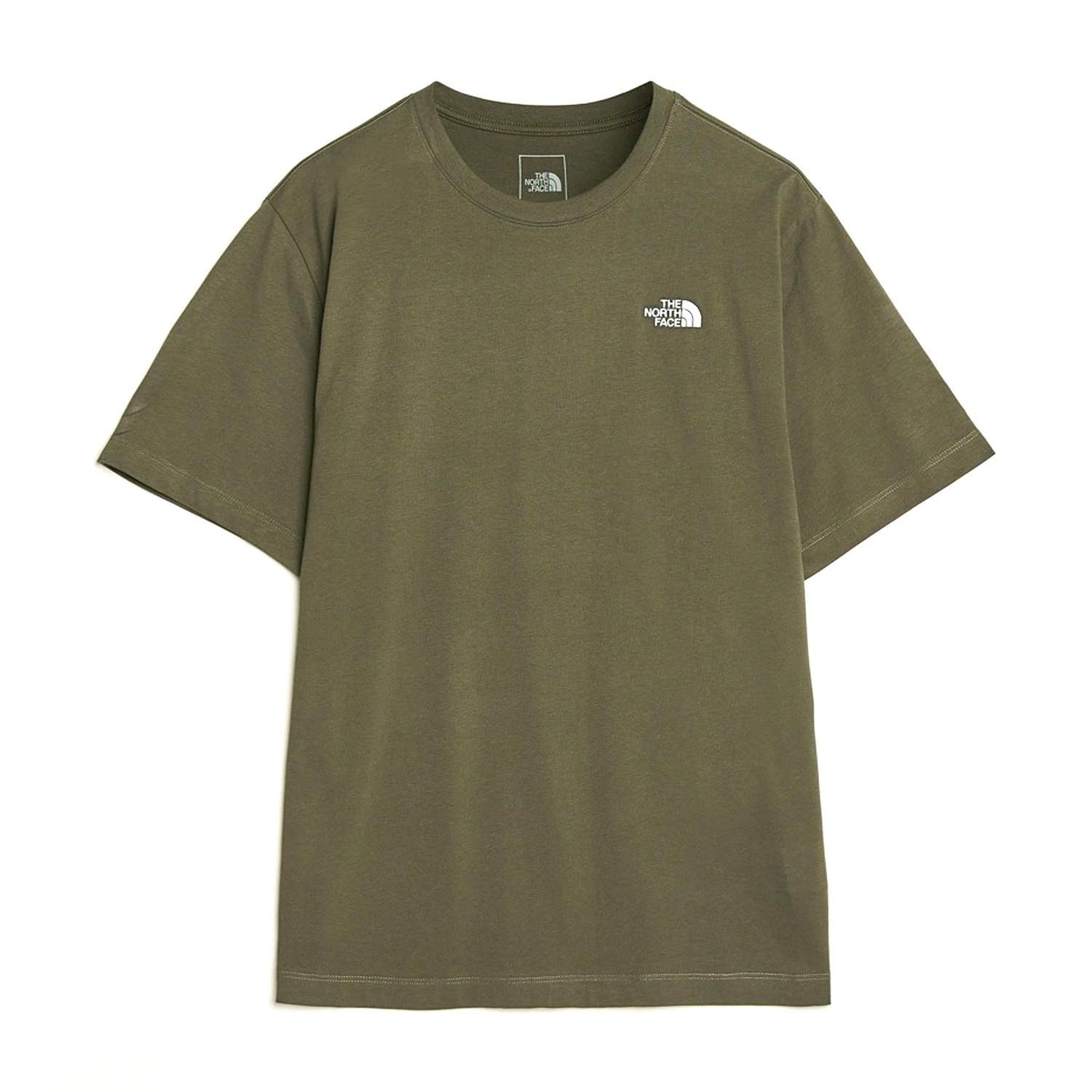 The North Face Mens – Evolution Simple Dome S/S Tee T-shirt – New Taupe Green