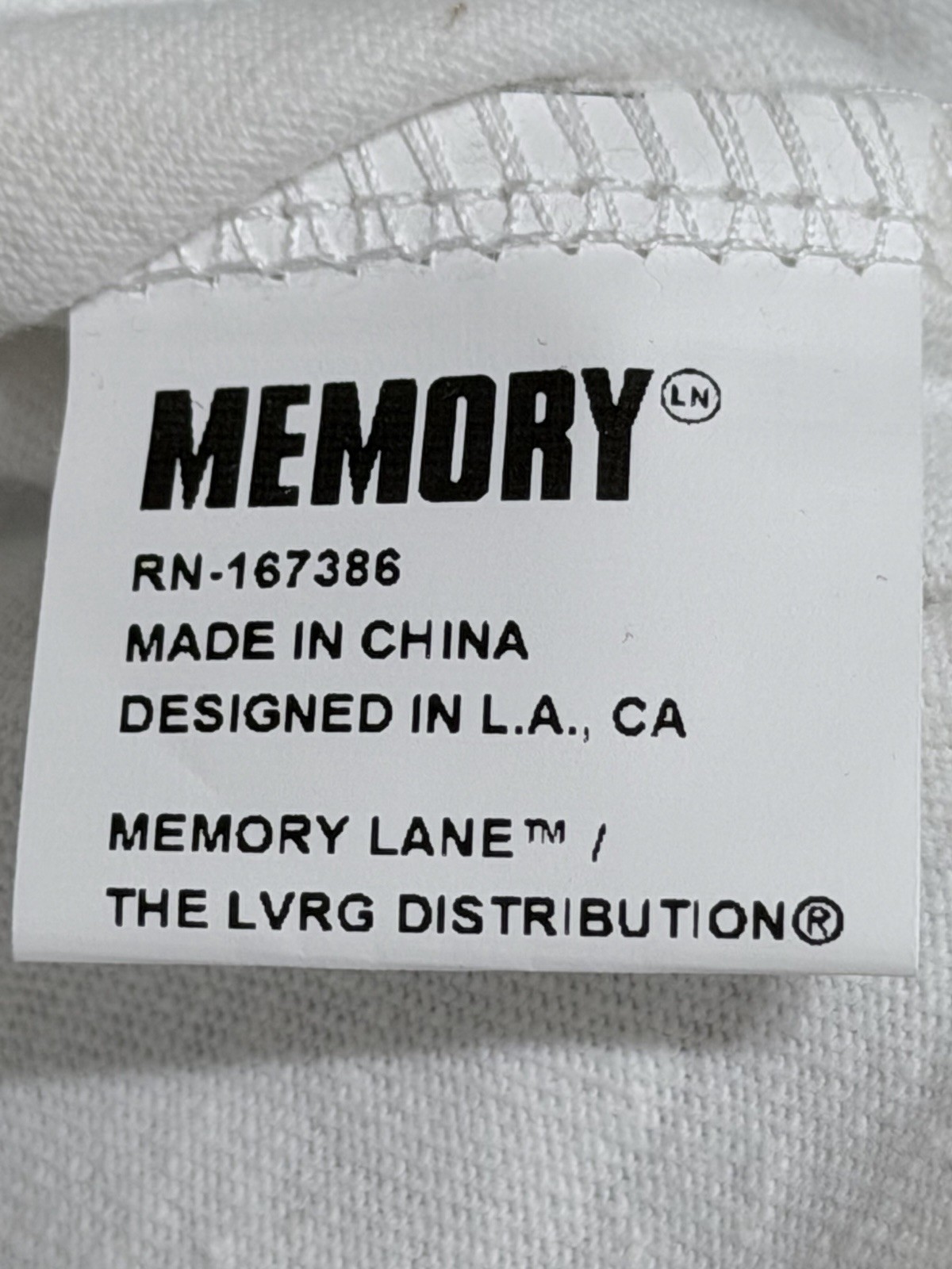 BRAND NEW Memory Lane LA Decal Banner Tee SMALL Crooks And Castles Civil Regime