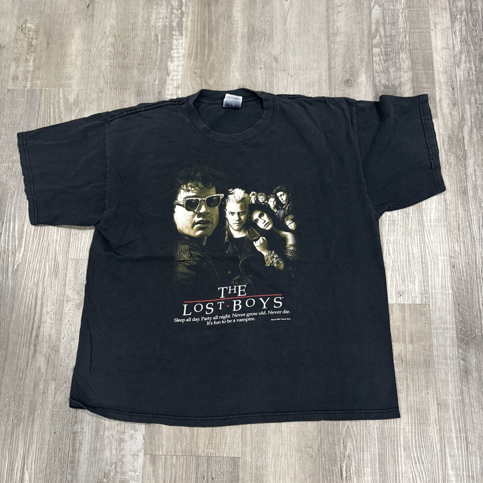 Vintage The Lost Boys Horror Movie Promo T-Shirt Size XL