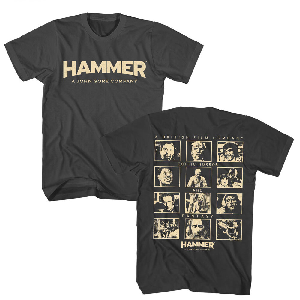 Hammer Horror Brittish Film Gothic Horror And Fantasy Movie Stills Men’s T Shirt