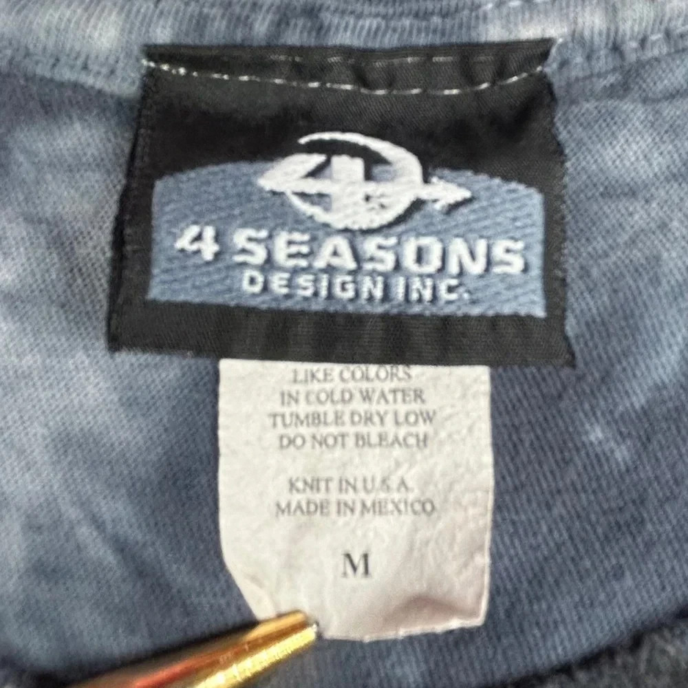 Four Seasons Y2K VINTAGE NWOT Medium Cross Wings T-shirt Affliction style