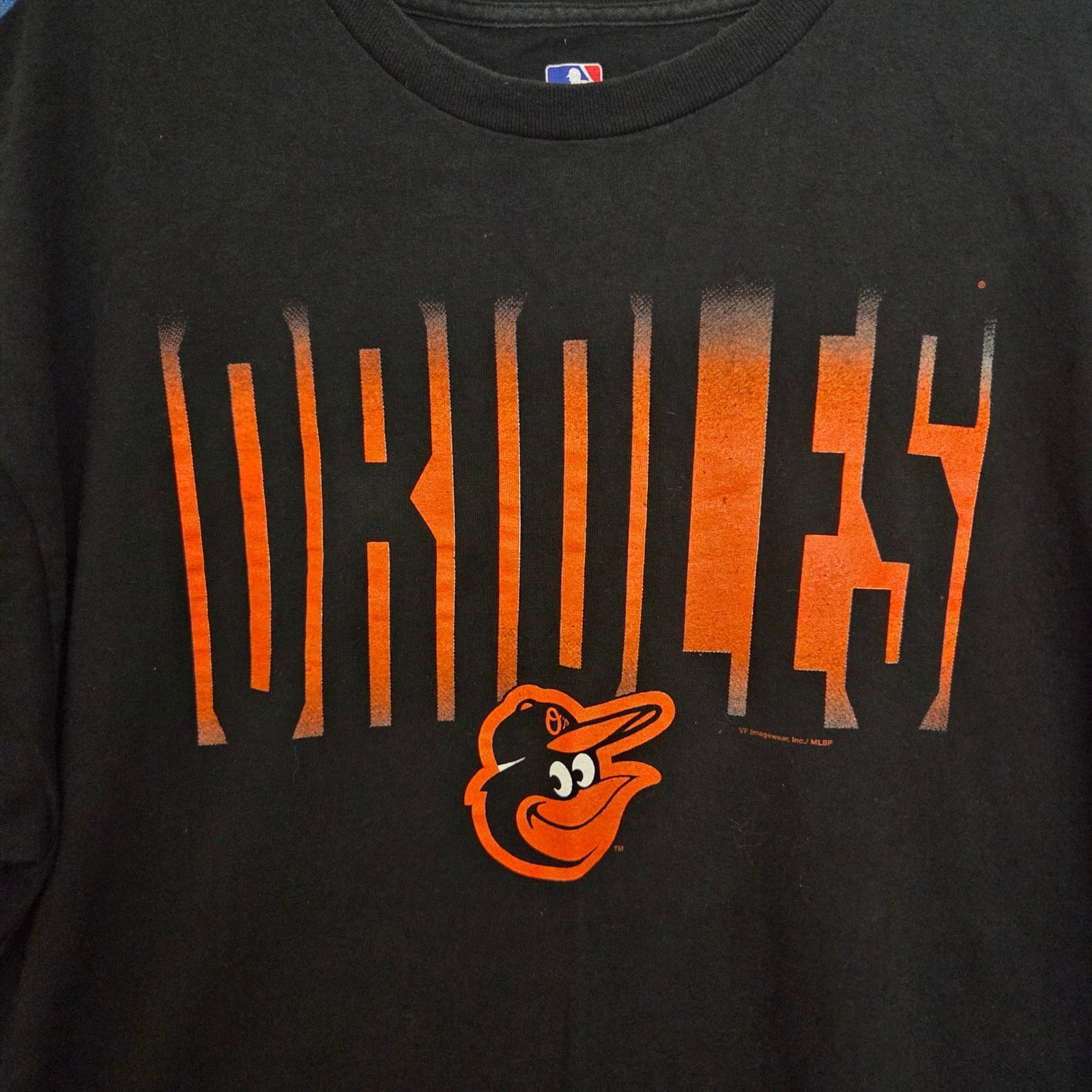 Baltimore Orioles MLB Genuine Merchandise Black Graphic T-Shirt Mens 2XL