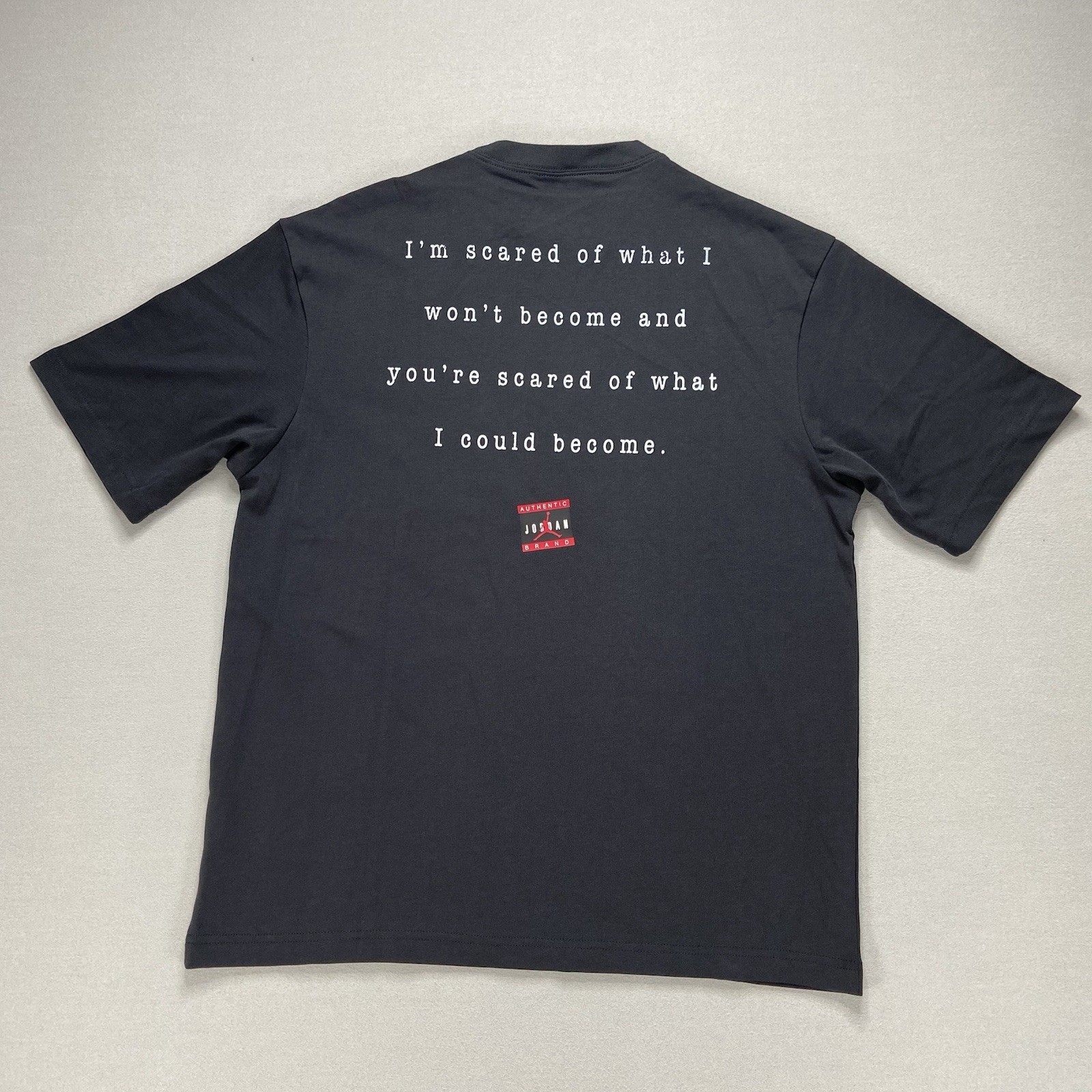 HQ2666-045 Jordan Statement 1985 Men’s Sizes Vary Crew Neck T-Shirt Black NWT