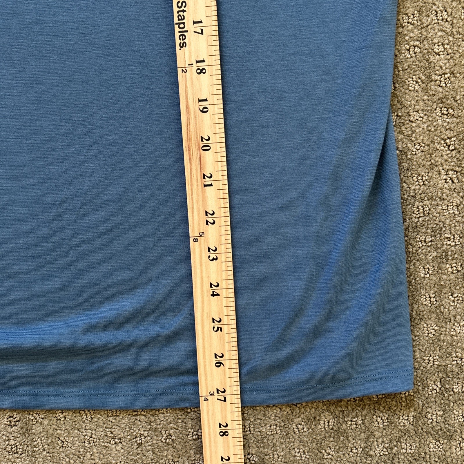 North Face Mens Active Trail Performace T Shirt Large Teal Gray Gorpcore