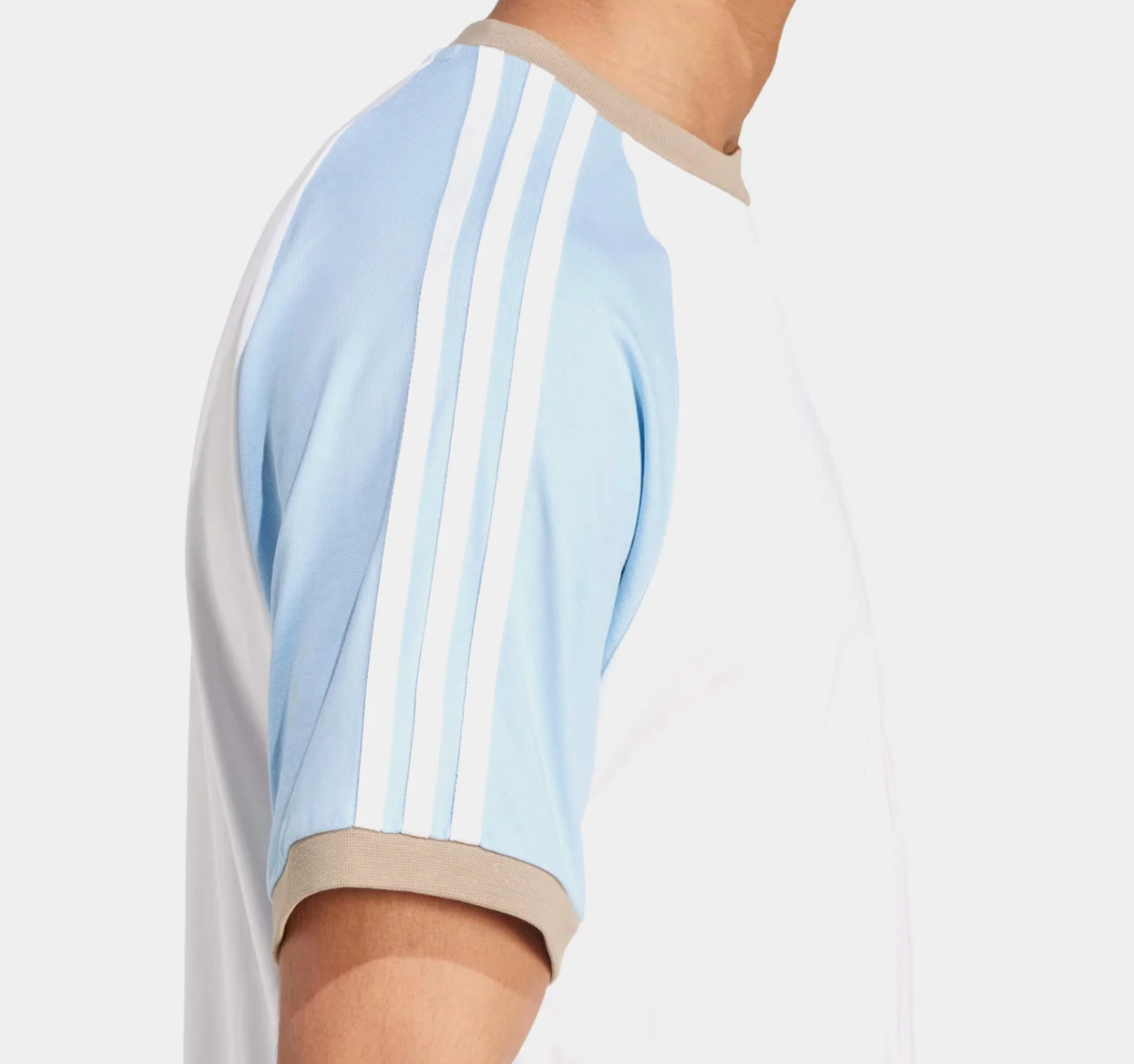 NEW MENS ADIDAS ORIGINALS 3-STRIPES CALIFORNIA TREFOIL SHIRT ~SIZE LARGE #K96