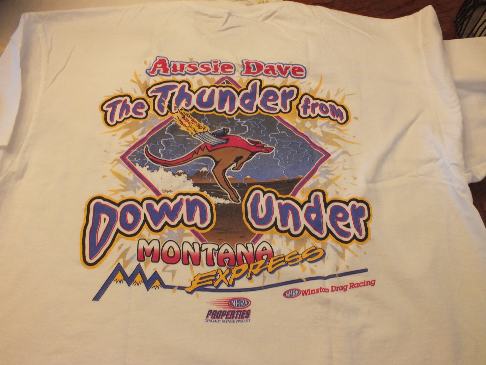 Vintage NHRA Dave Grubnic Tee Shirt XXL NEW Old Stock