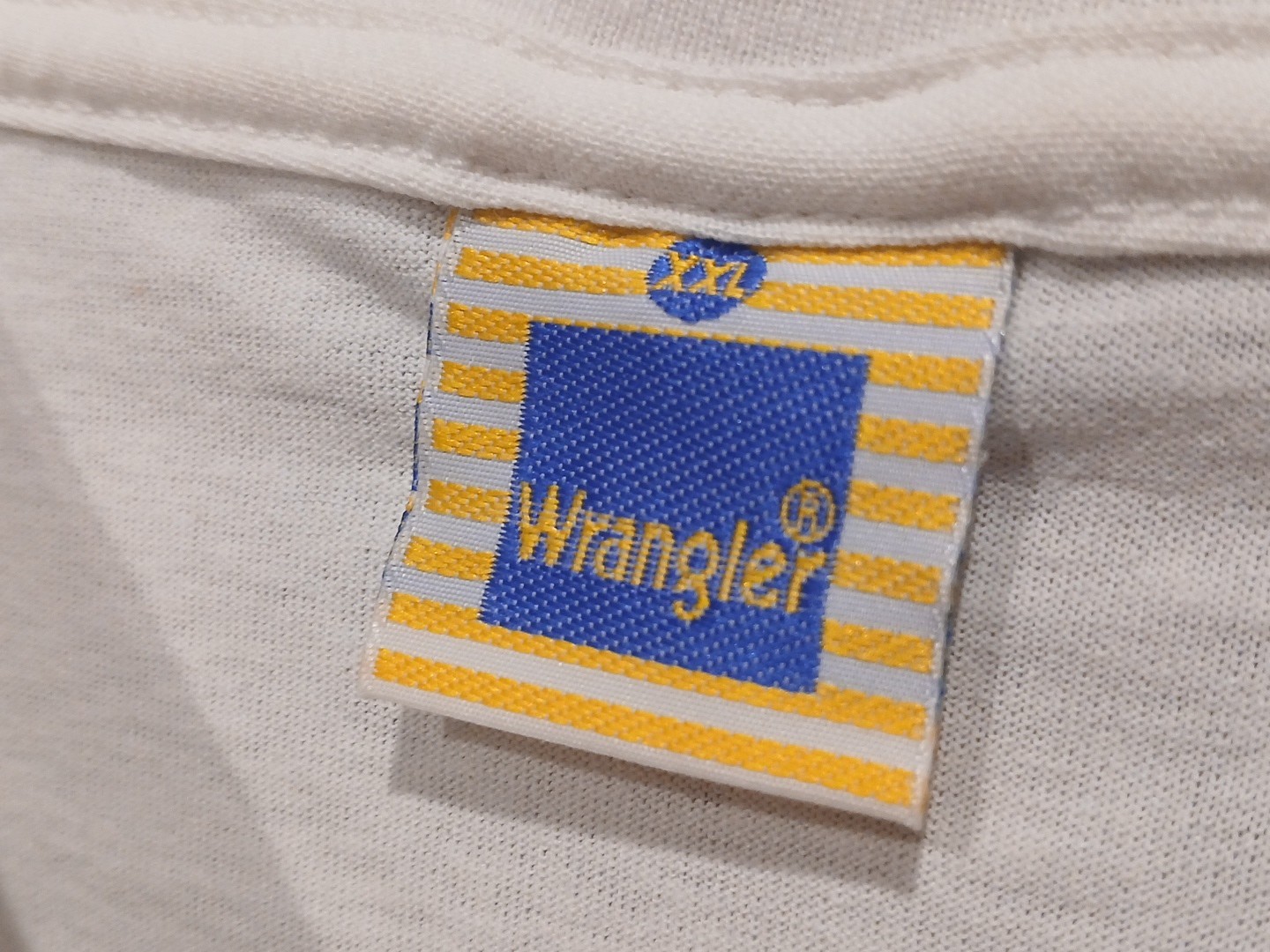 Wrangler Mens Size XXL White Tee Shirt Puerto Plata Dominican Republic