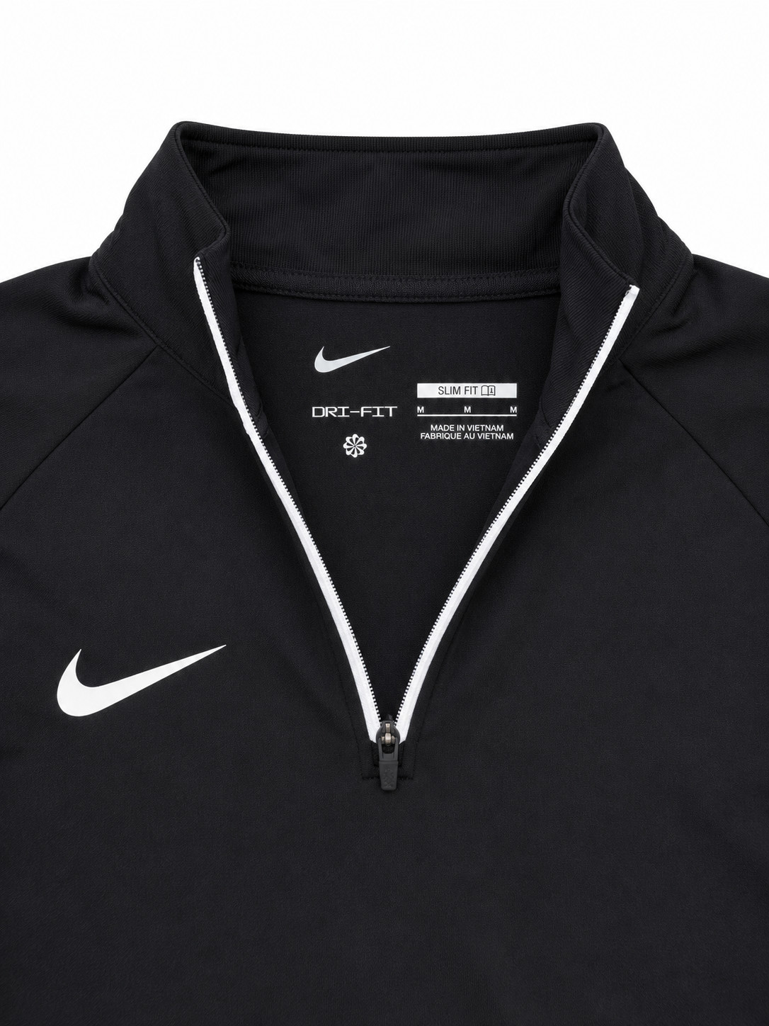 Nike Men’s Dri-FIT Quarter-Zip Pullover in Black