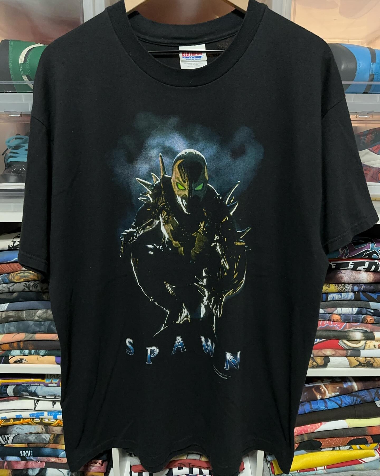 Reprint Spawn Movie 90s black Short sleeve Unisex T shirt S-5XL NH18675