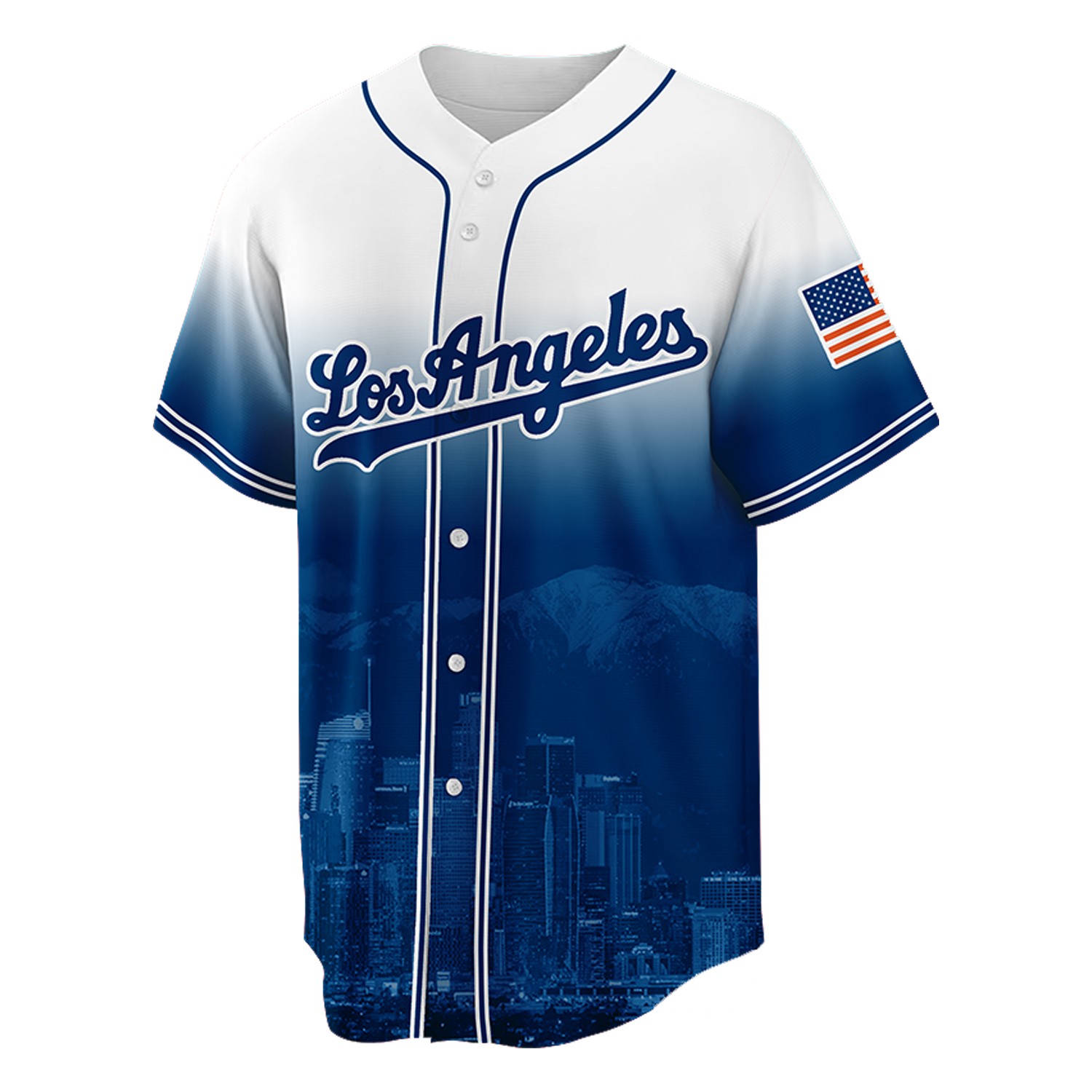 Los Angeles City Jersey Custom Baseball Jersey Personalized Name, Number Gift