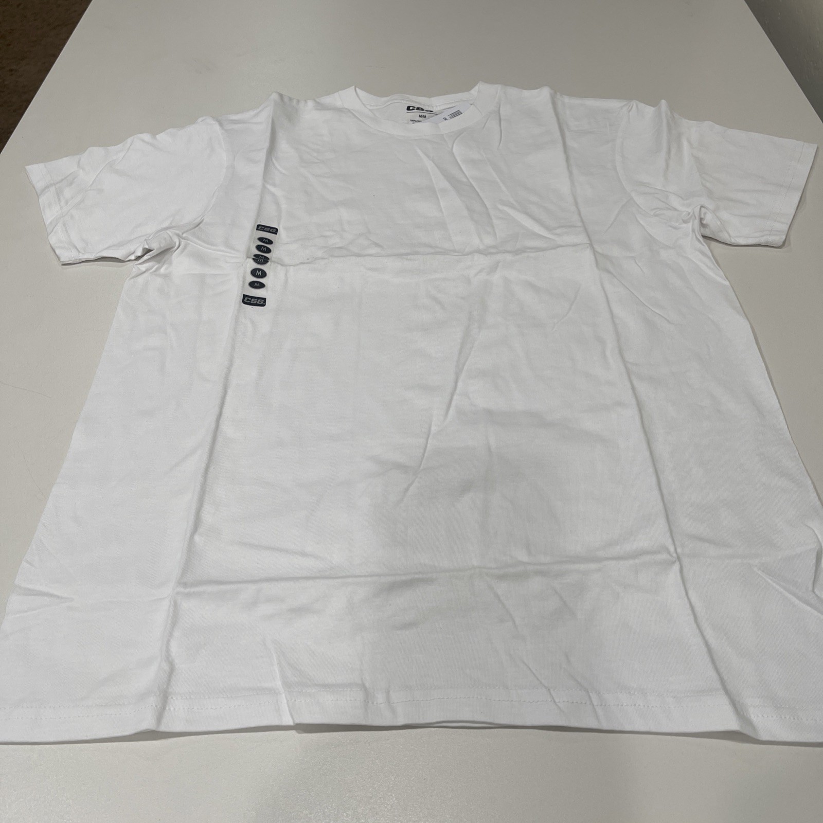 CSG Three Pack T-Shirt White L