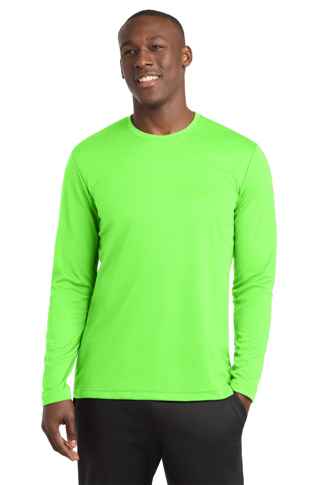 Sport-Tek® PosiCharge® RacerMesh® Long Sleeve Tee ST340LS##