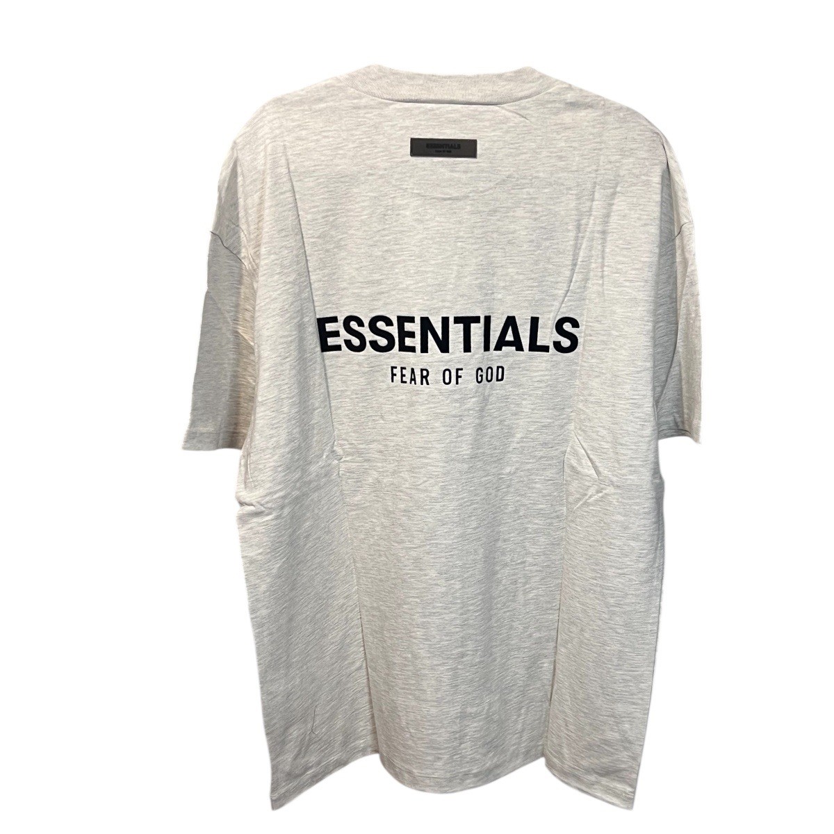 FEAR OF GOD Essentials Tee XL Light Oatmeal T-Shirts Authentic Cotton NEW