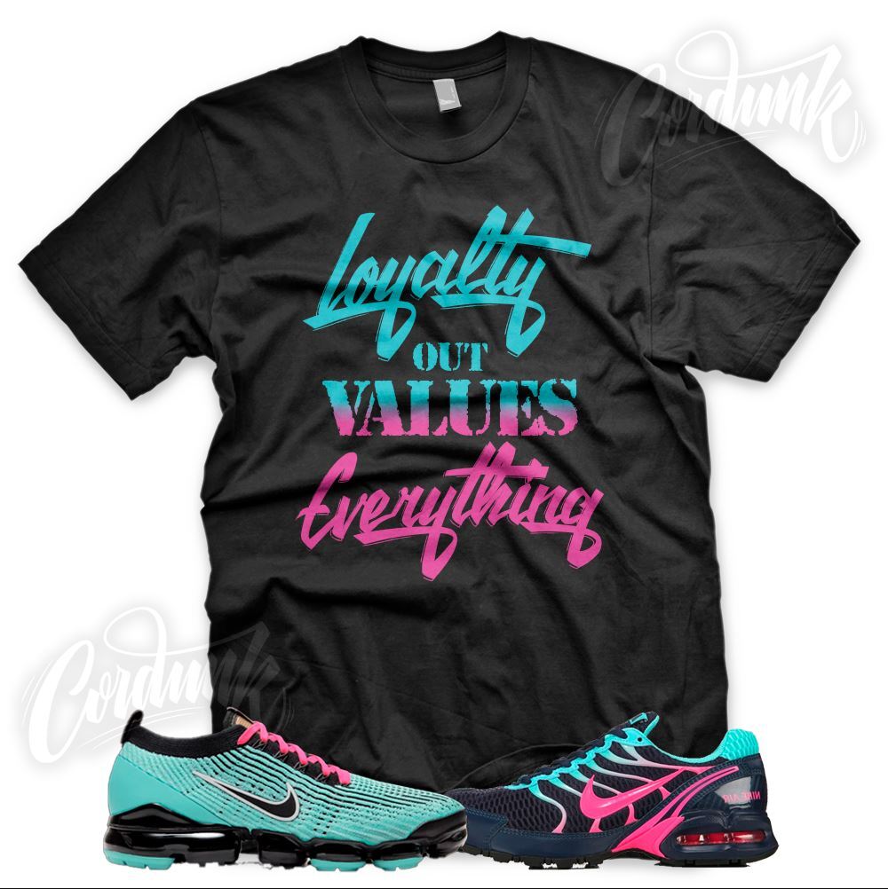 LOYALYT T Shirt for N Turquoise Pink South Beach Vapormax Flyknit 97 200 720