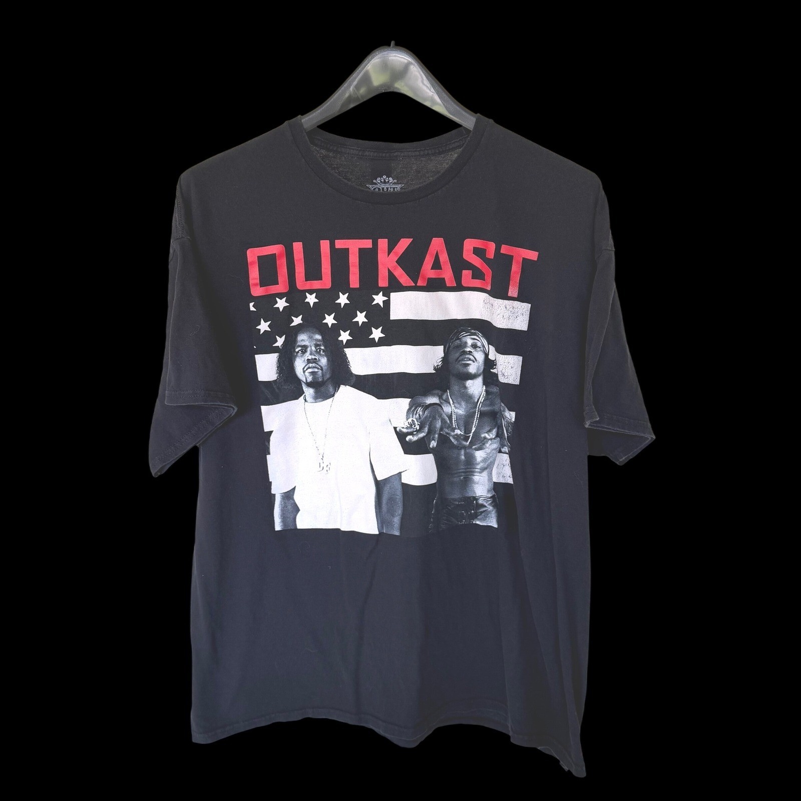 Outkast Stankonia T-Shirt Mens 2XL Black Hip Hop Andre 3000 Big Boi Tee