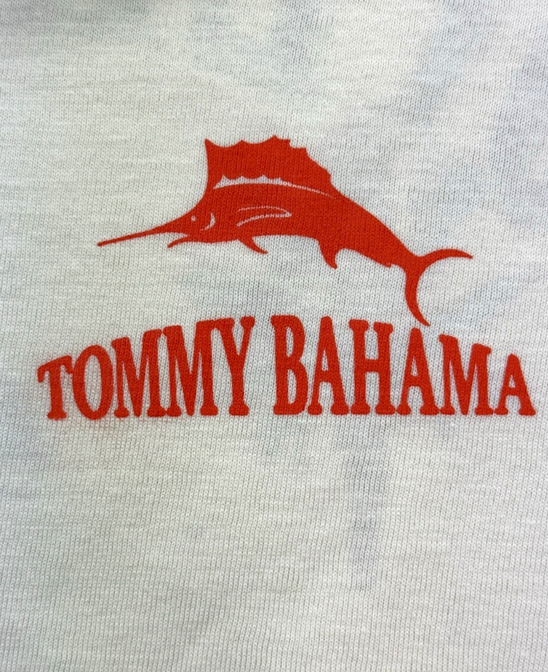 Tommy Bahama Men’s Graphic T – Regular / Vanilla Ice / OPEN RANGE