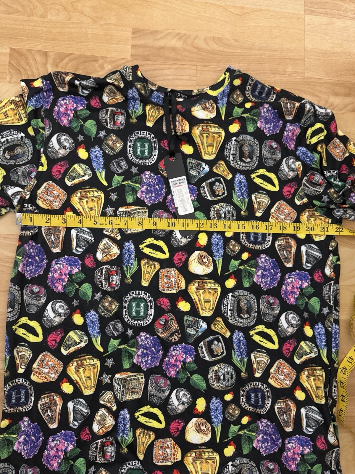 Hudson Outerwear Champ Ring Short Sleeved Shirt Size XL NEW With Tags