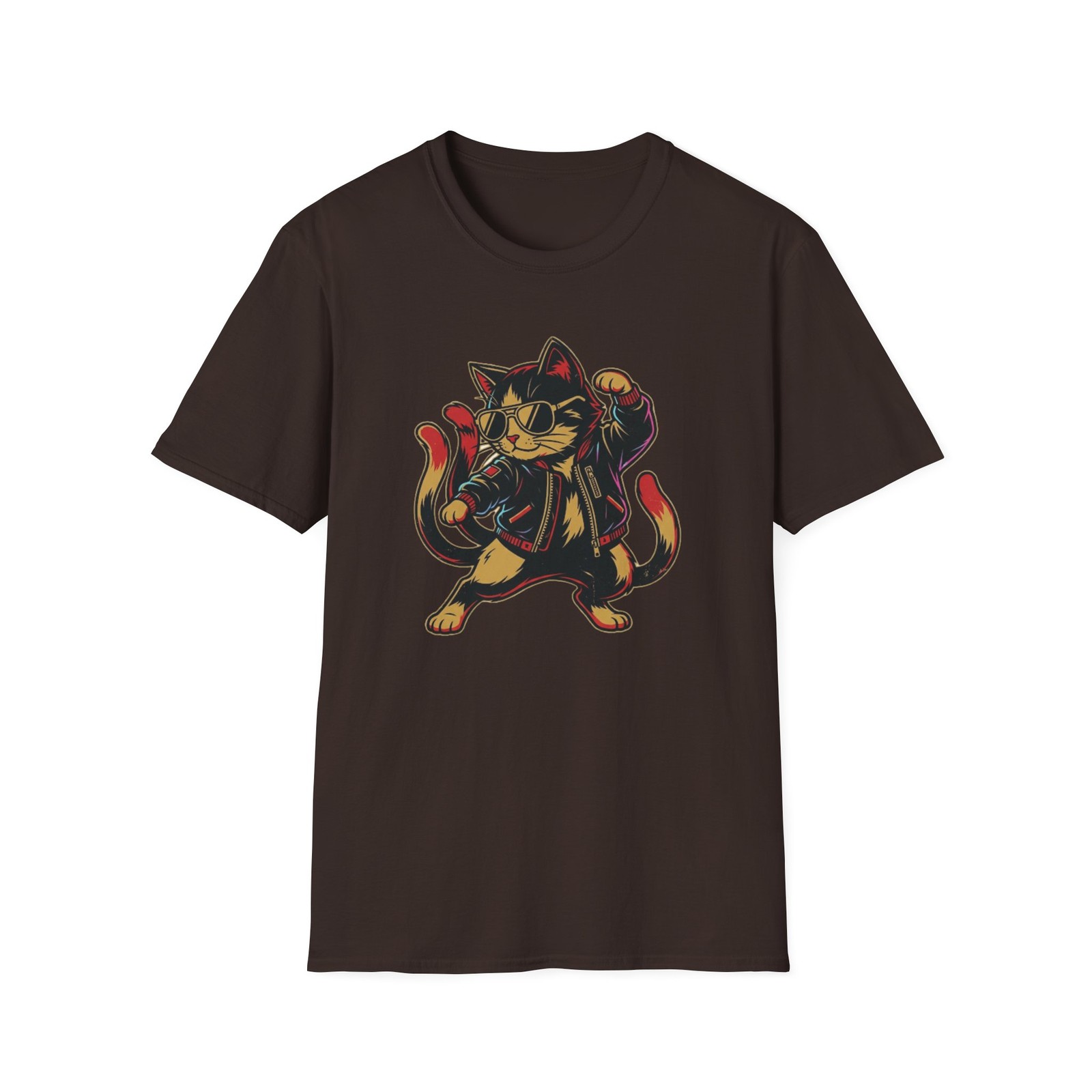 Maneki Neko T-Shirt Japanese Lucky Cat Kawaii Streetwear Graphic Tee Gift Unisex