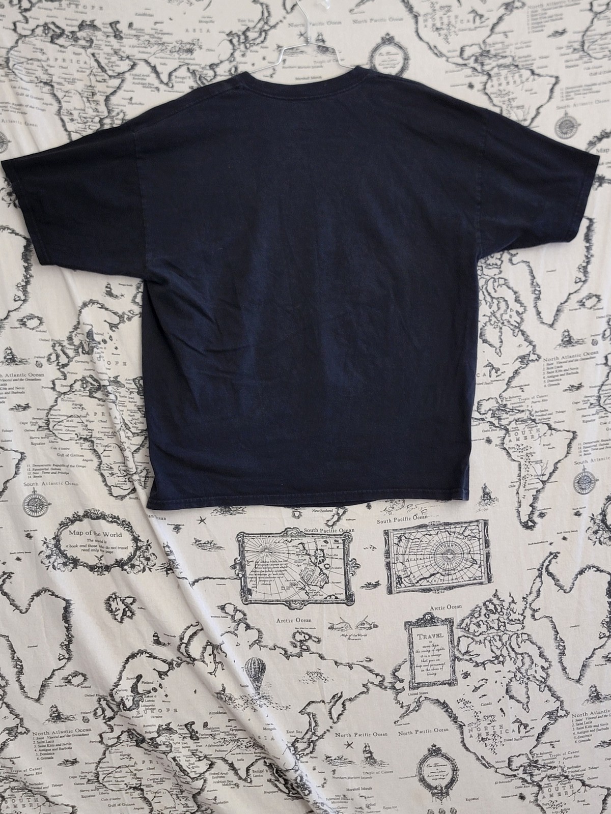 Marvel Graphic T-Shirt Men’s 2X/XXL Black Short Sleeve All-Over Character Print