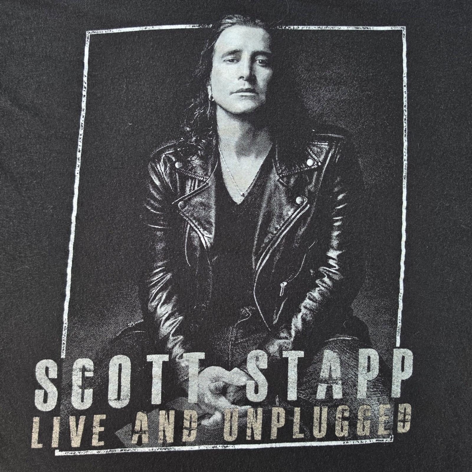 Scott Stapp Live And Unplugged Tour T Shirt Mens Large Creed Concert Graphic Tee