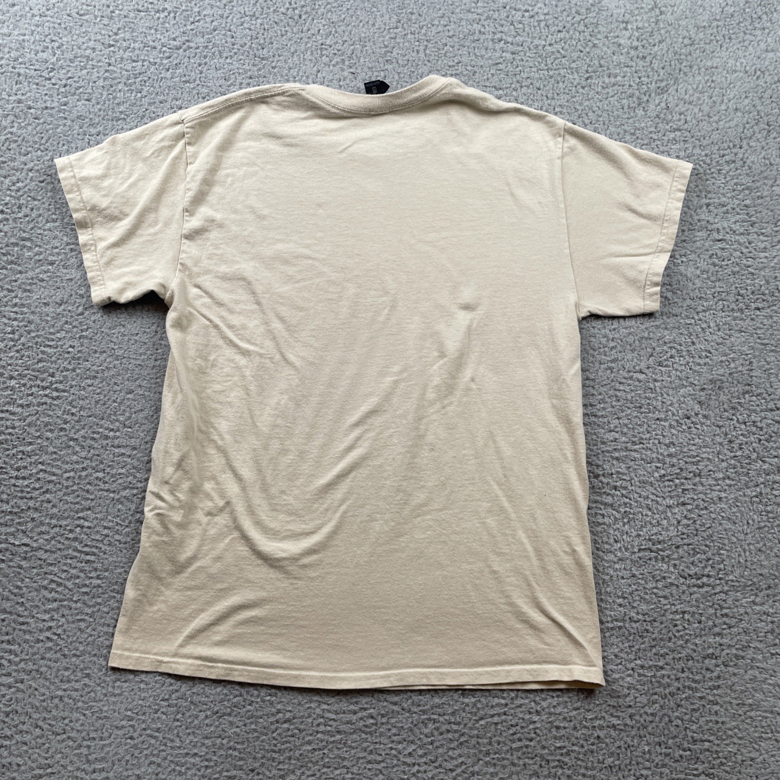 Elly Lacruz Mens T-shirt Cincinnati Reds Medium Beige Baseball 100% Cotton