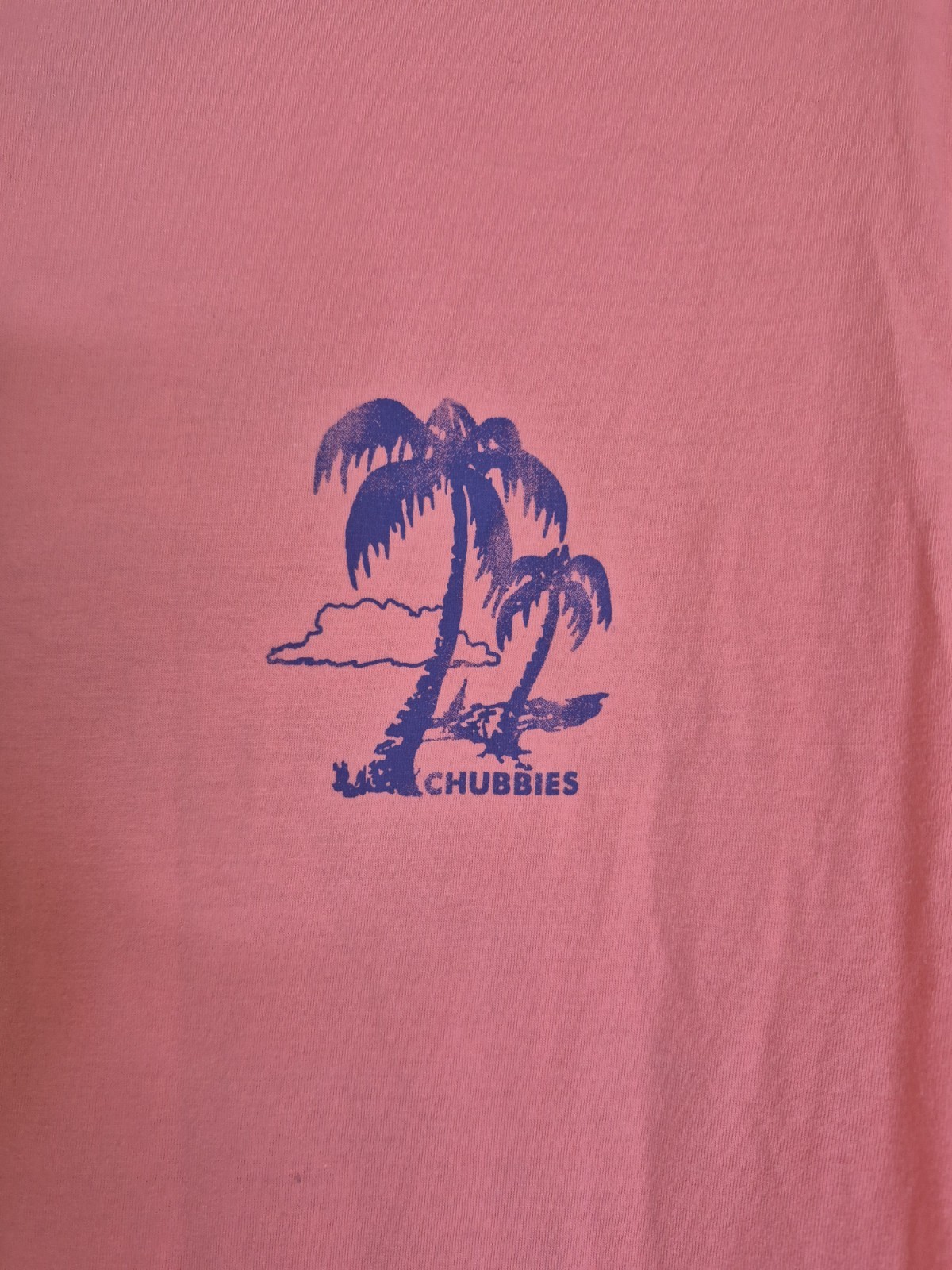 Chubbies The Weekend Has Arrived Melon Short Sleeve Tshirt Mens Size M
