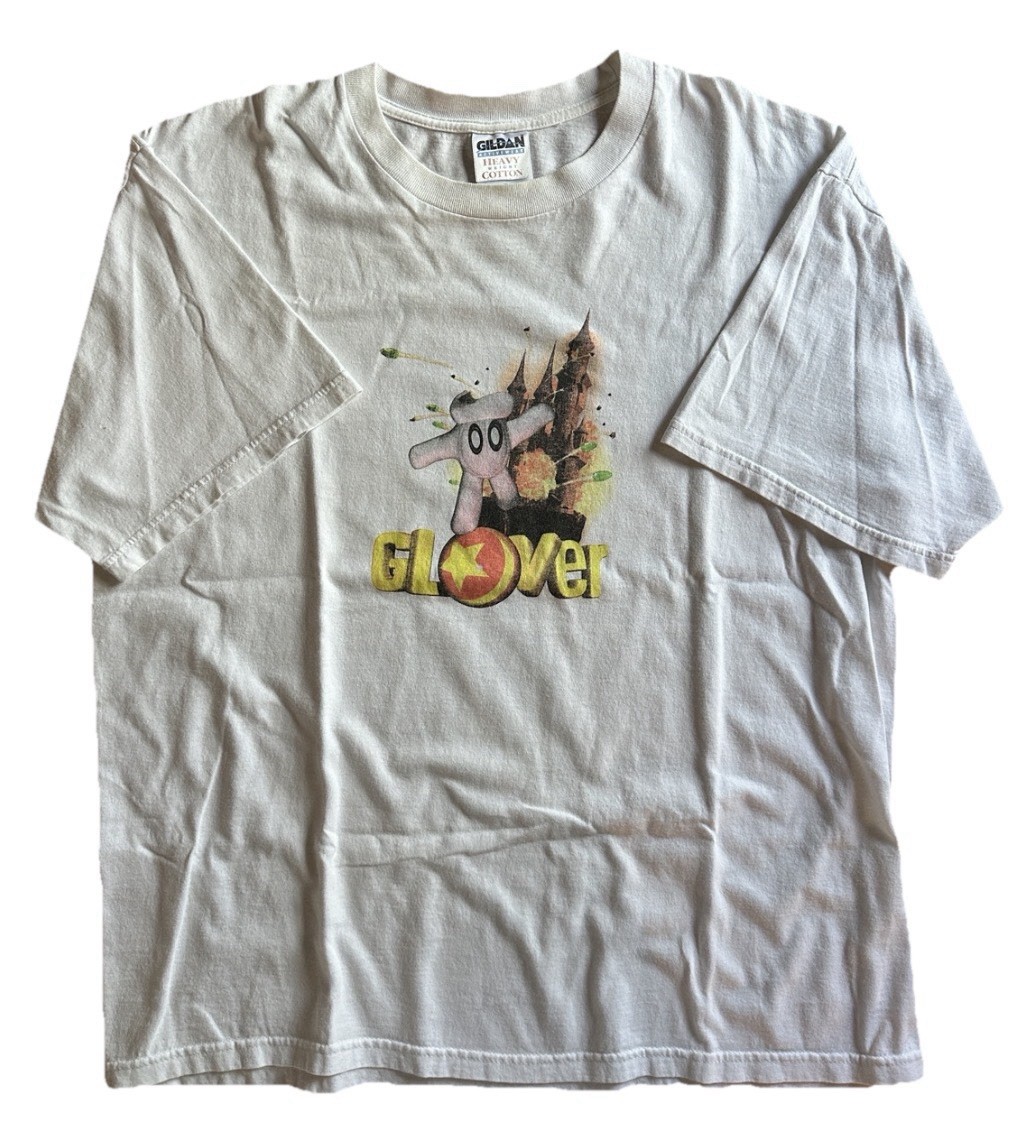 Vintage Glover 1998 Nintendo 64 N64 Video Game Promo T-Shirt 90s White XL RARE🔥