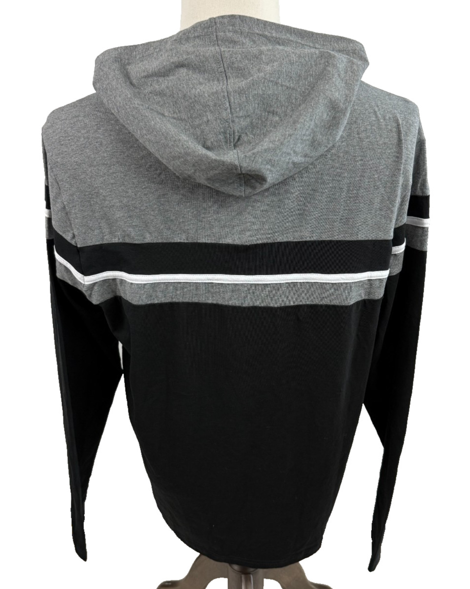 Scott James England Black Watcher Mens Hoodie Long Sleeve Shirt Large NEW